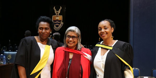 Dimakatso Mashiane, Dr Roshni Pillay and Precious Magogodi Dimakatso Mashiane, Dr Roshni Pillay and Precious Magogodi